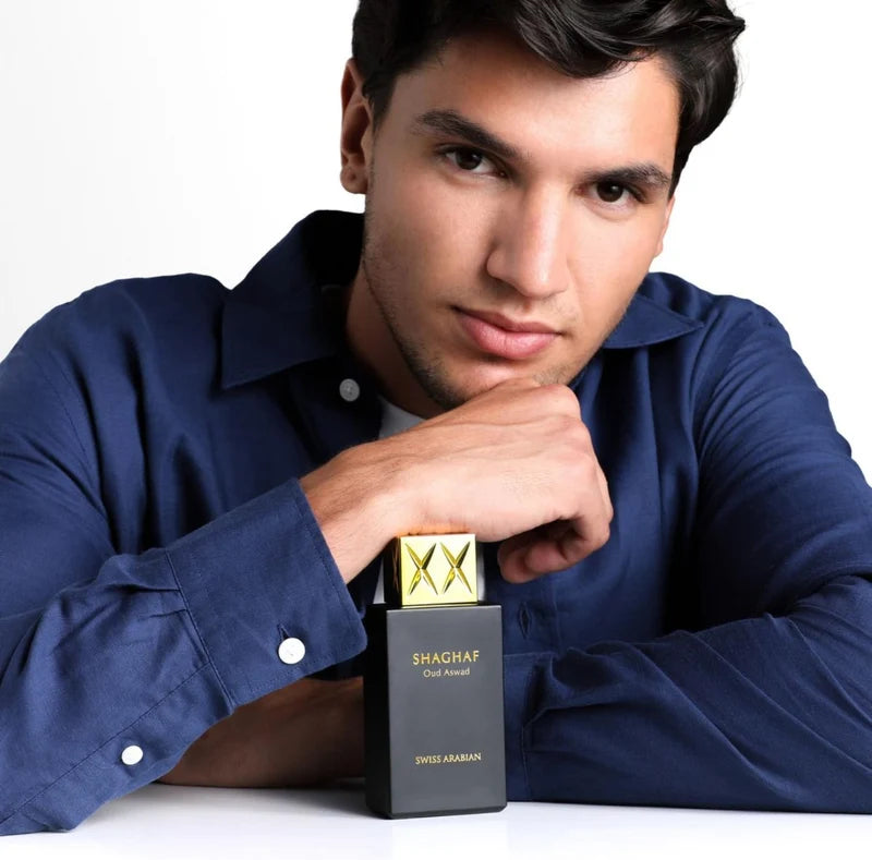 Swiss Arabian Shaghaf Oud Aswad EDP For Unisex 75 ML