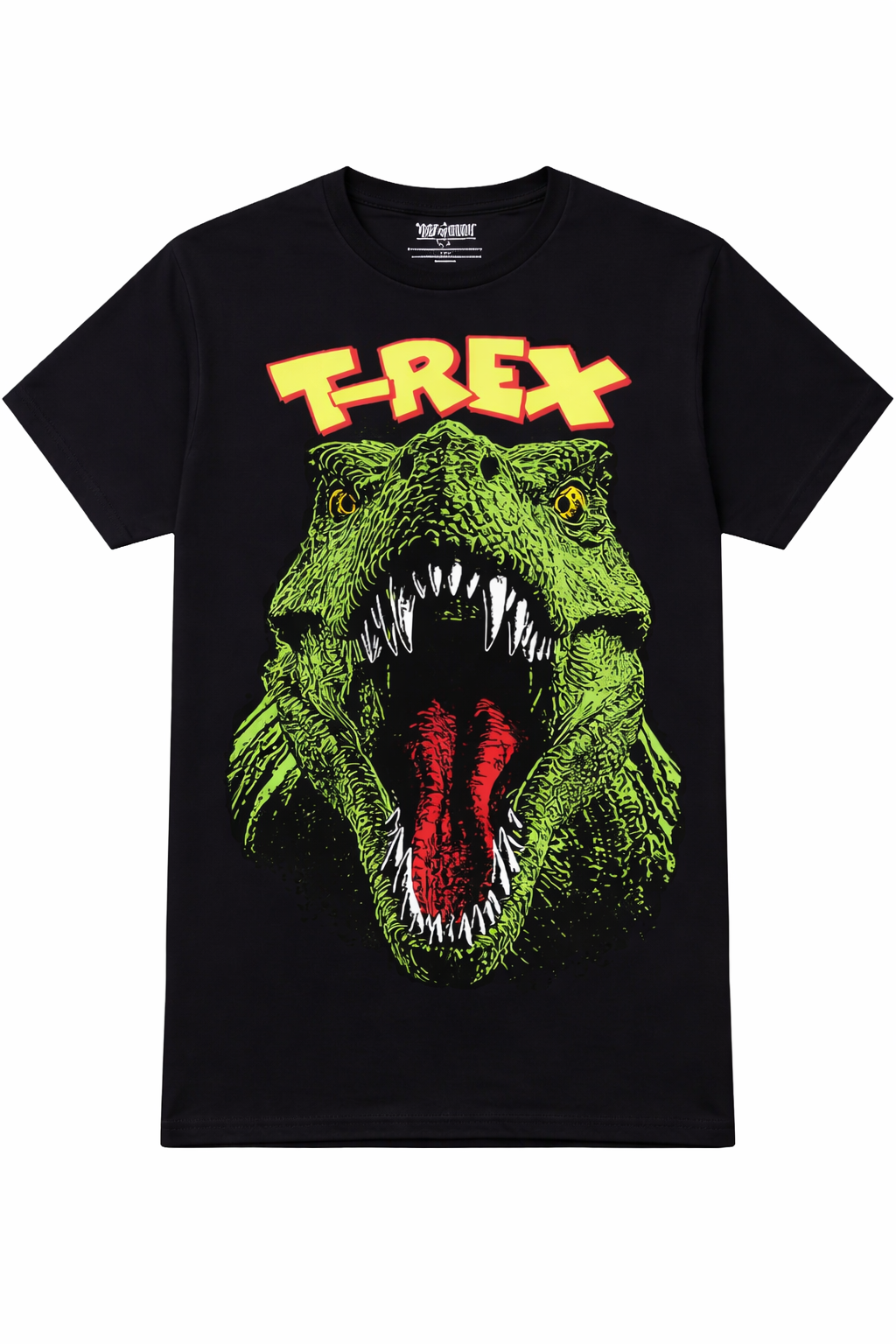 T-REX Roar Graphic Black T-Shirt